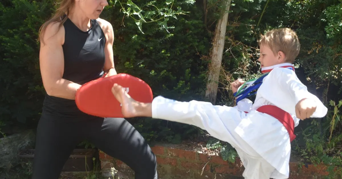 Ukrainian boy from Highmoor to represent UK in karate