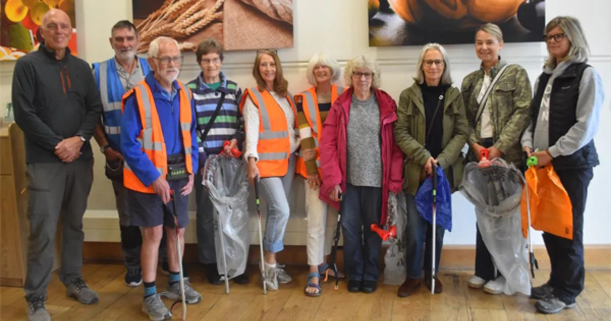 Wombles work as team to keep Henley tidy and clean
