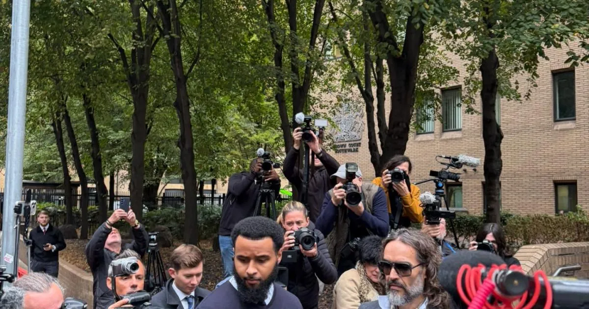 Russell Brand in court for jury selection in rape and sex assault trial