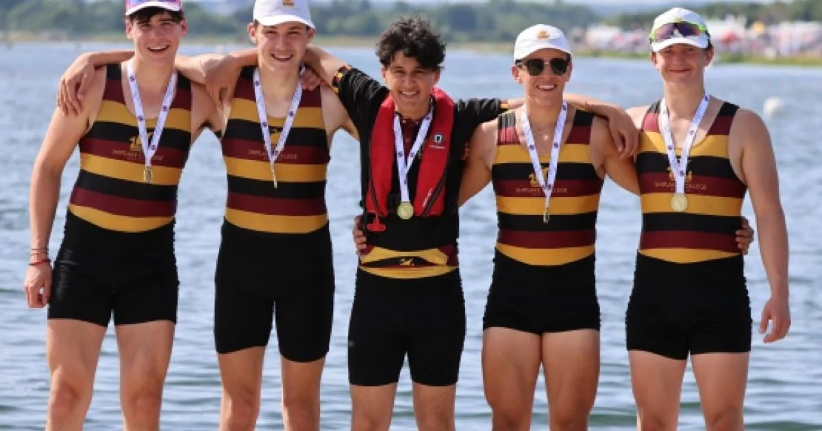 Html Recorder Shiplake College boys’ eight sets new regatta record